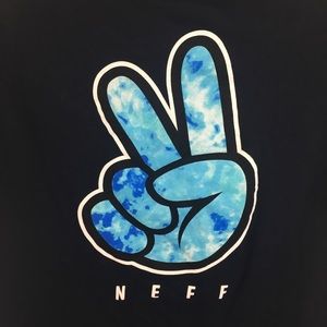NEFF Black Graphic Tee Sz L